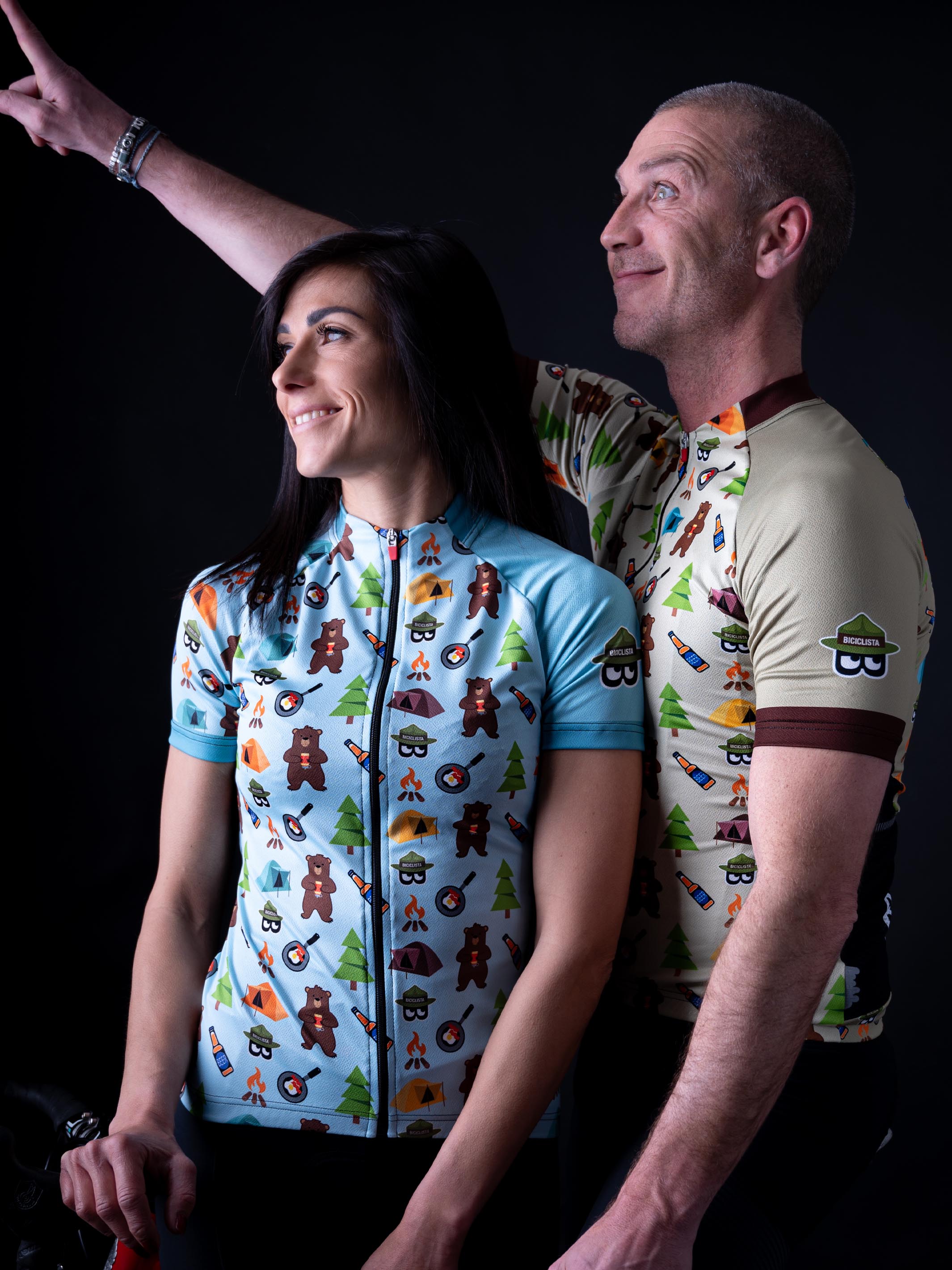 BIKE CAMPING VIBES - Women's Right-on Jersey