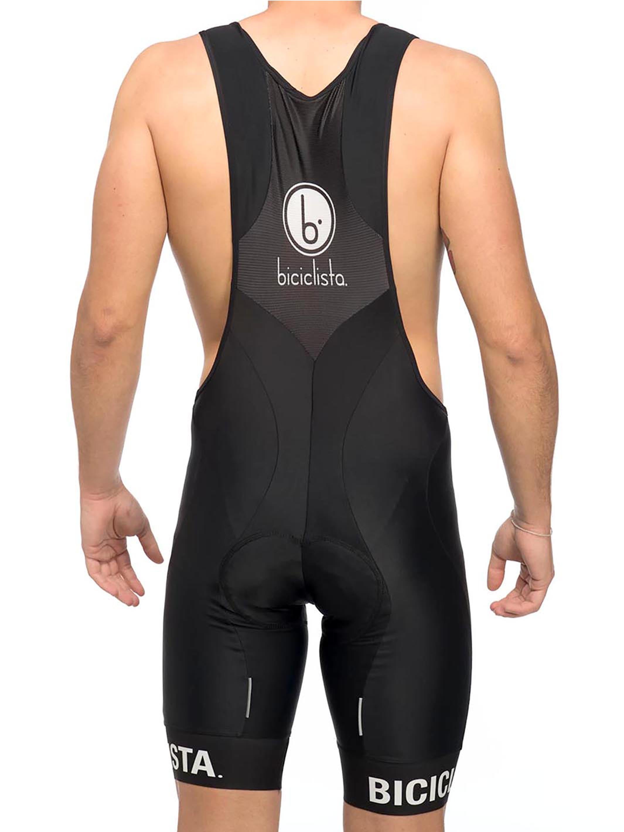 The Black Short Bib Man