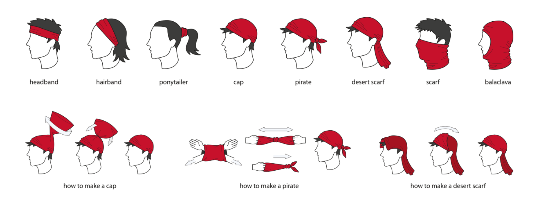 PIZZA PIE NECK GAITER