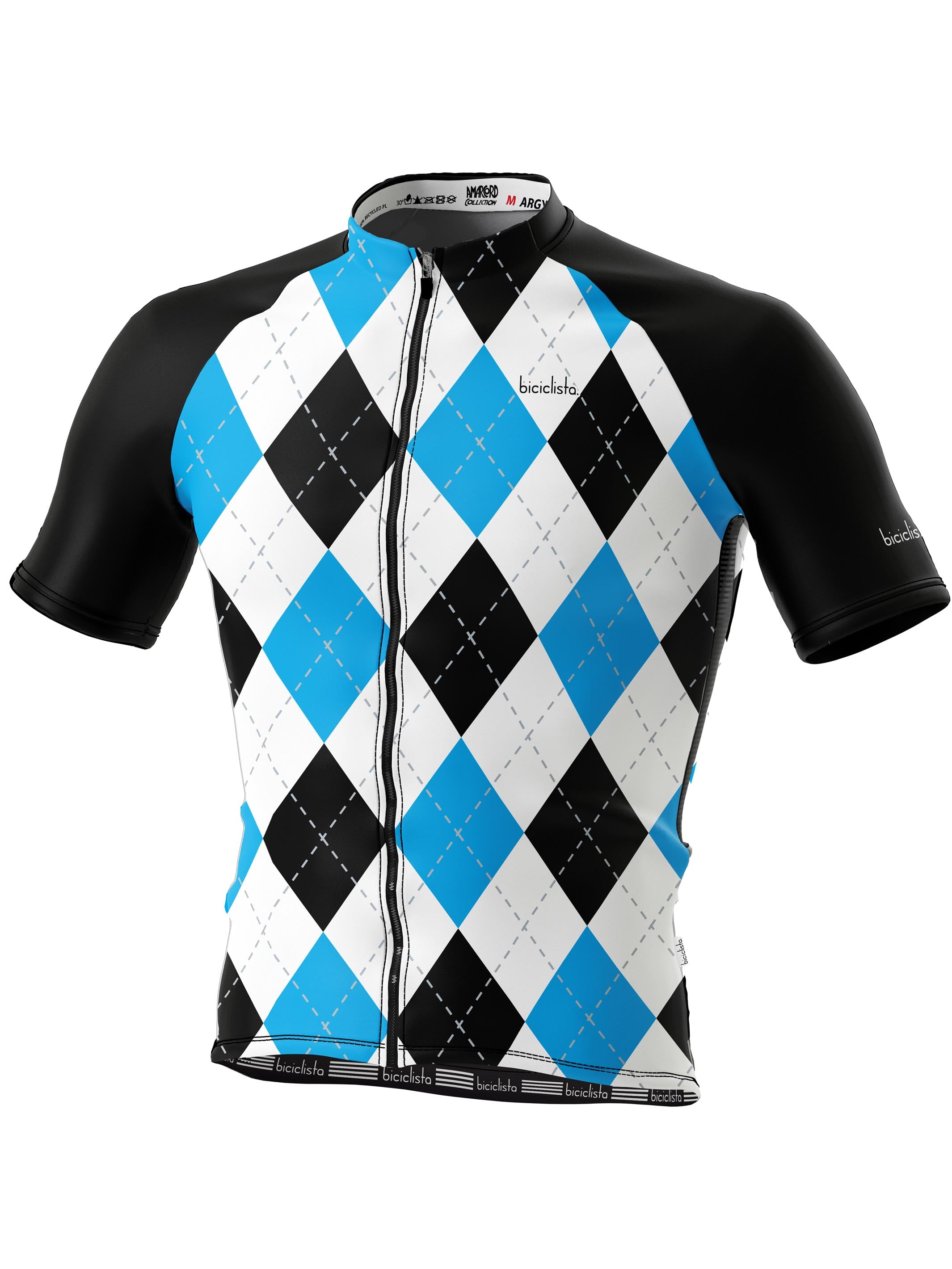 ARGYLE BLUE - Men's Cycling Jersey