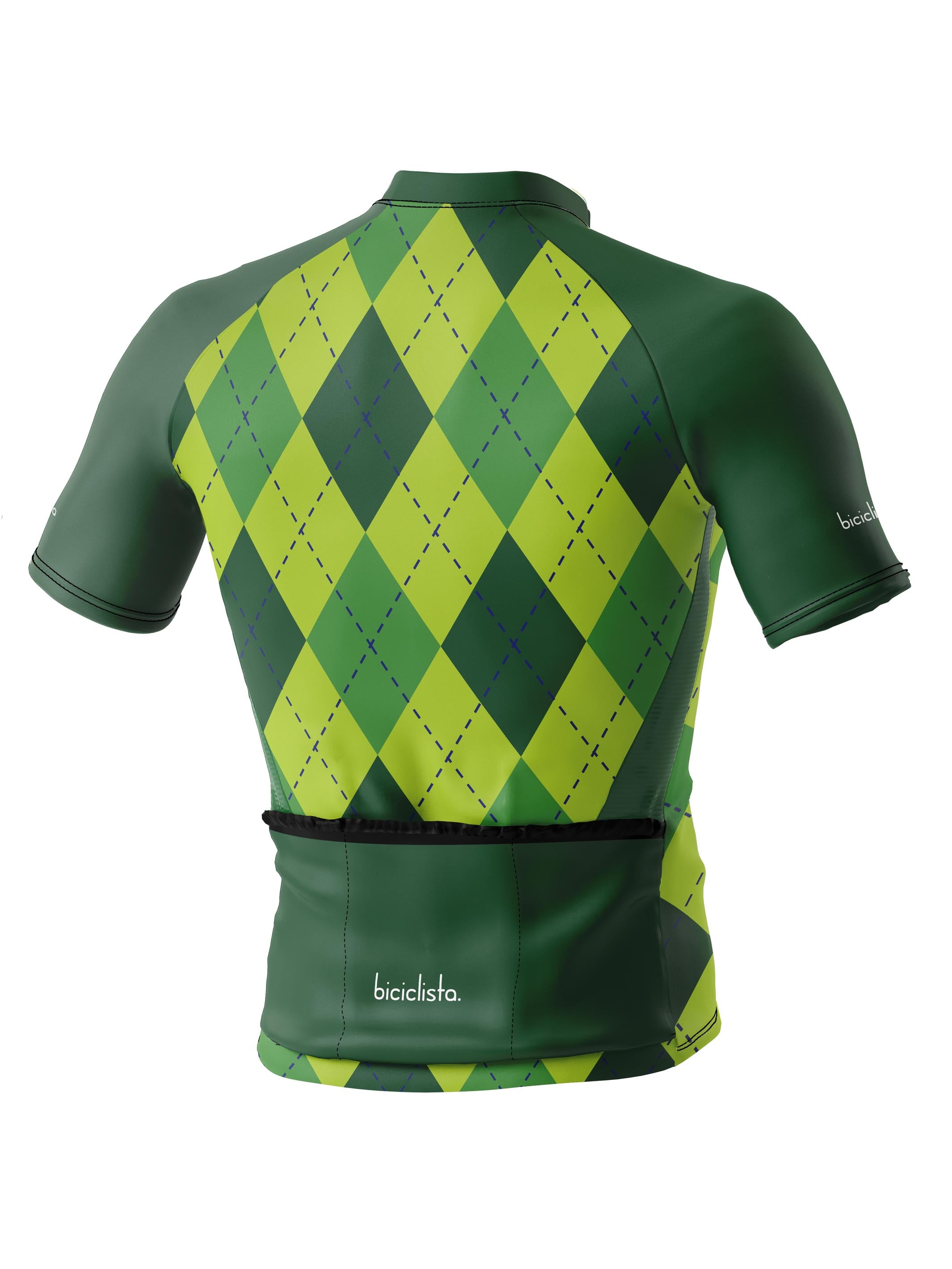 ARGYLE GREEN - Men's Cycling Jersey