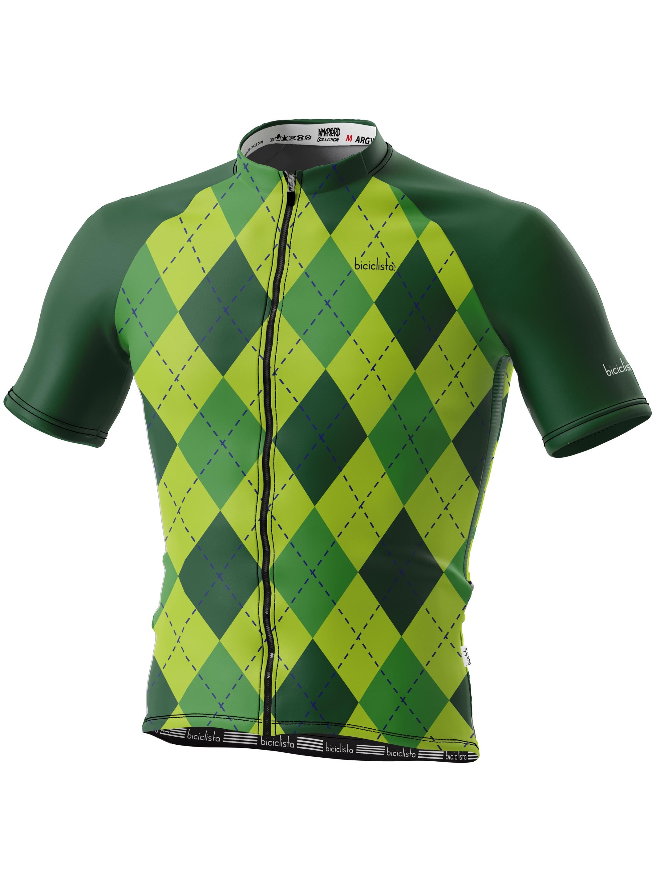 ARGYLE GREEN - Men's Cycling Jersey