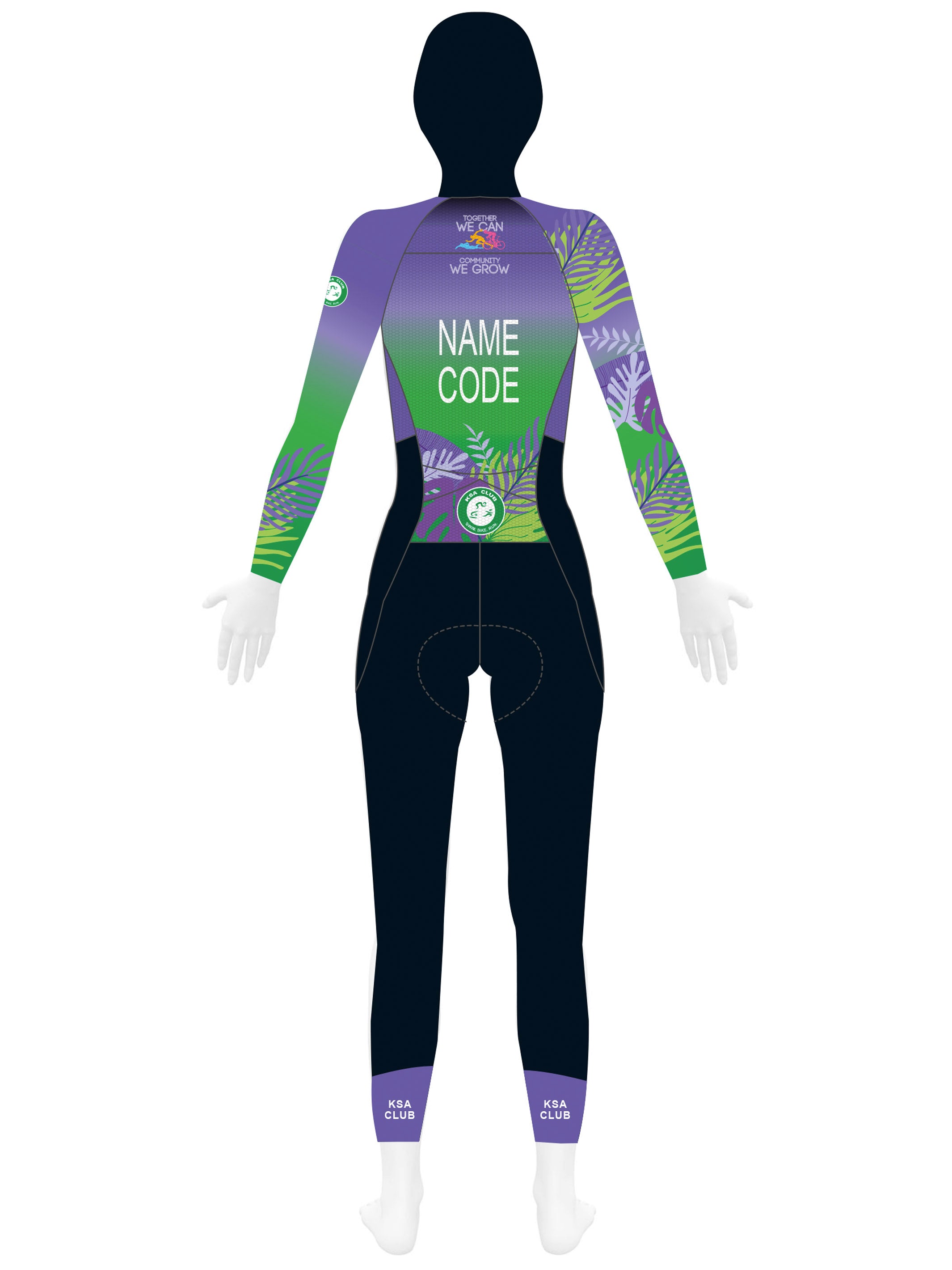 WOMAN HIJAB TRI RACESUIT