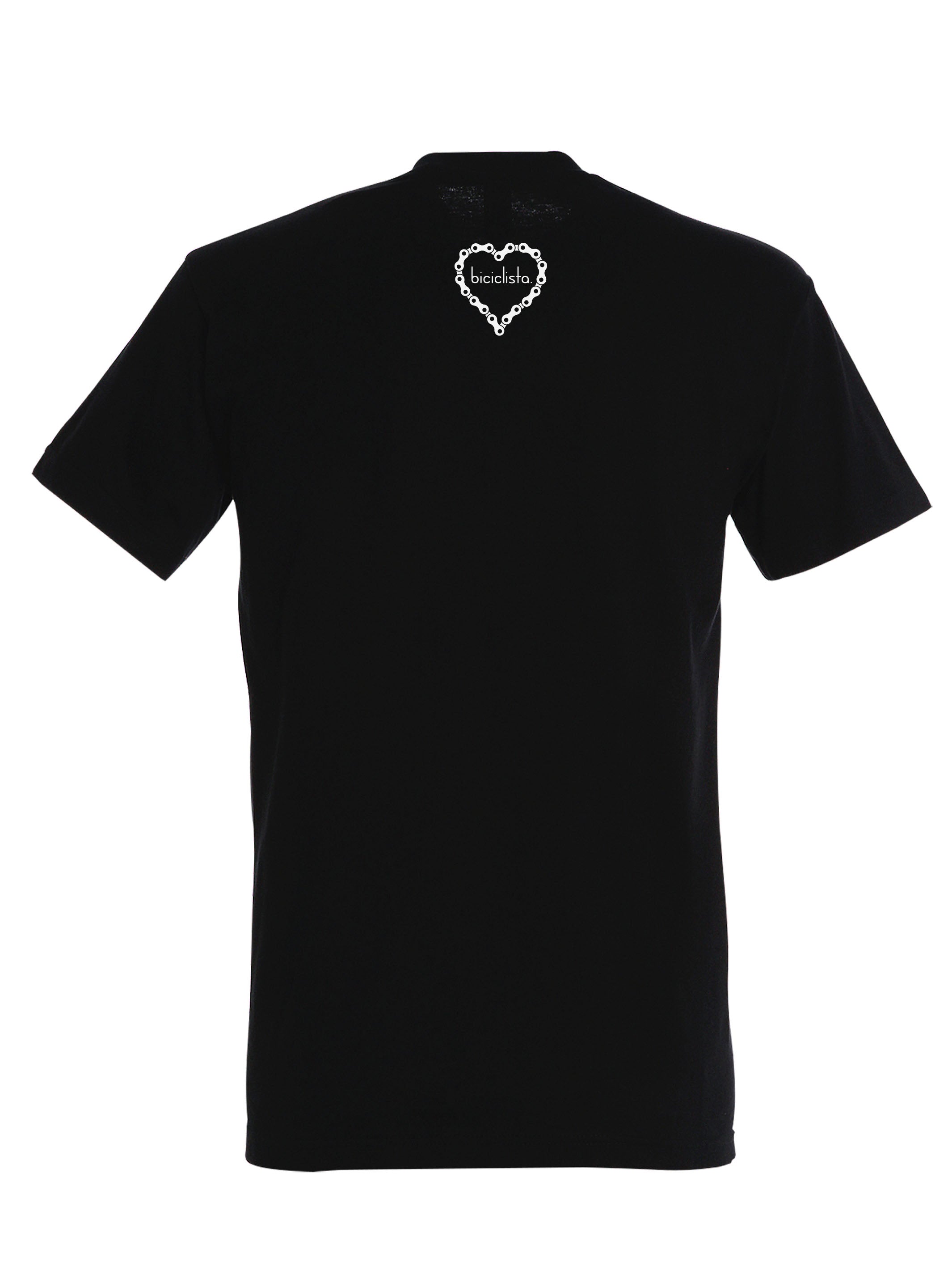 Biciclista Logo Equipped -  Unisex T-shirt - Black