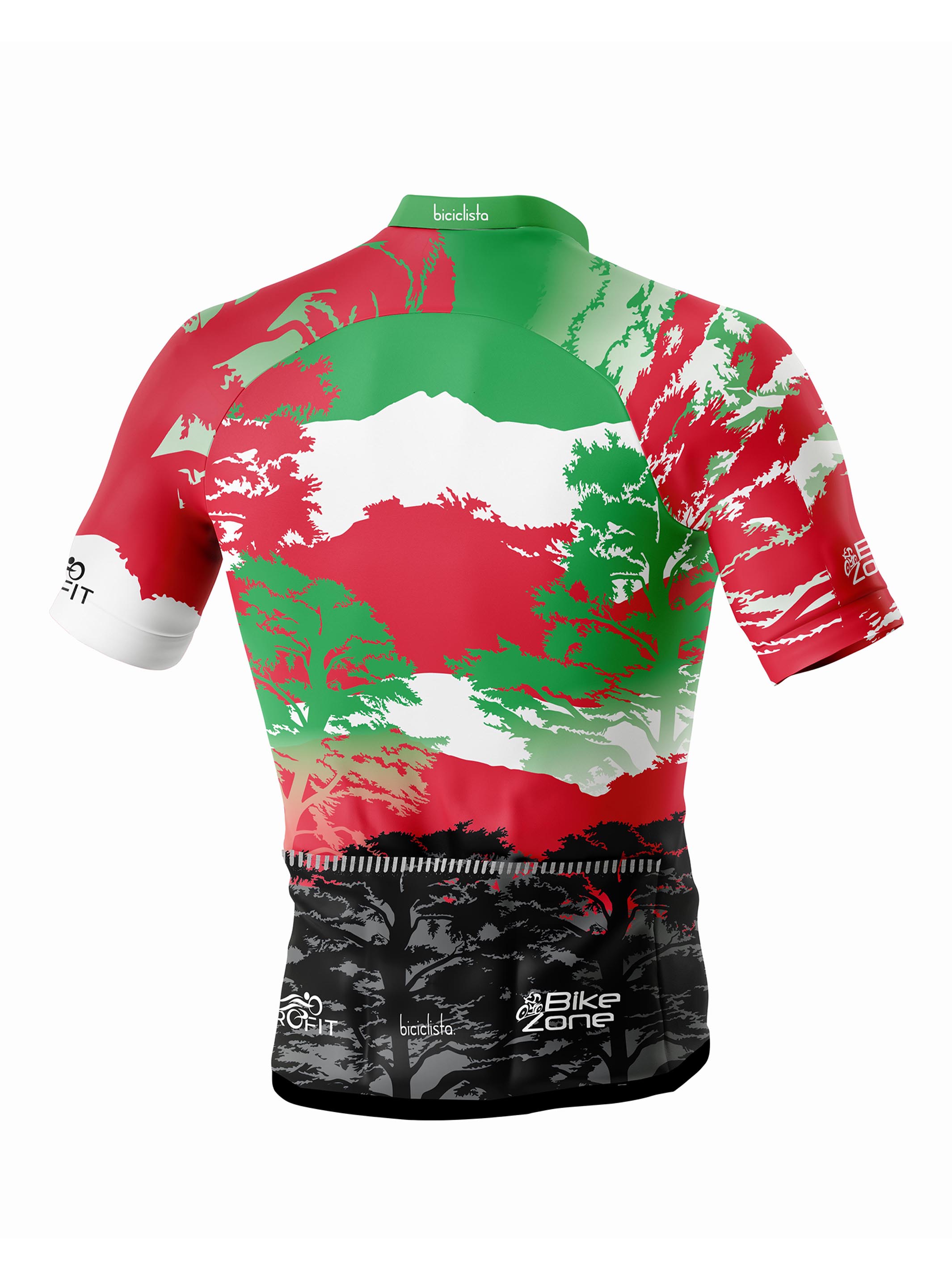 SHORT SLEEVES JERSEY (Cycling) LEBANESE graphic