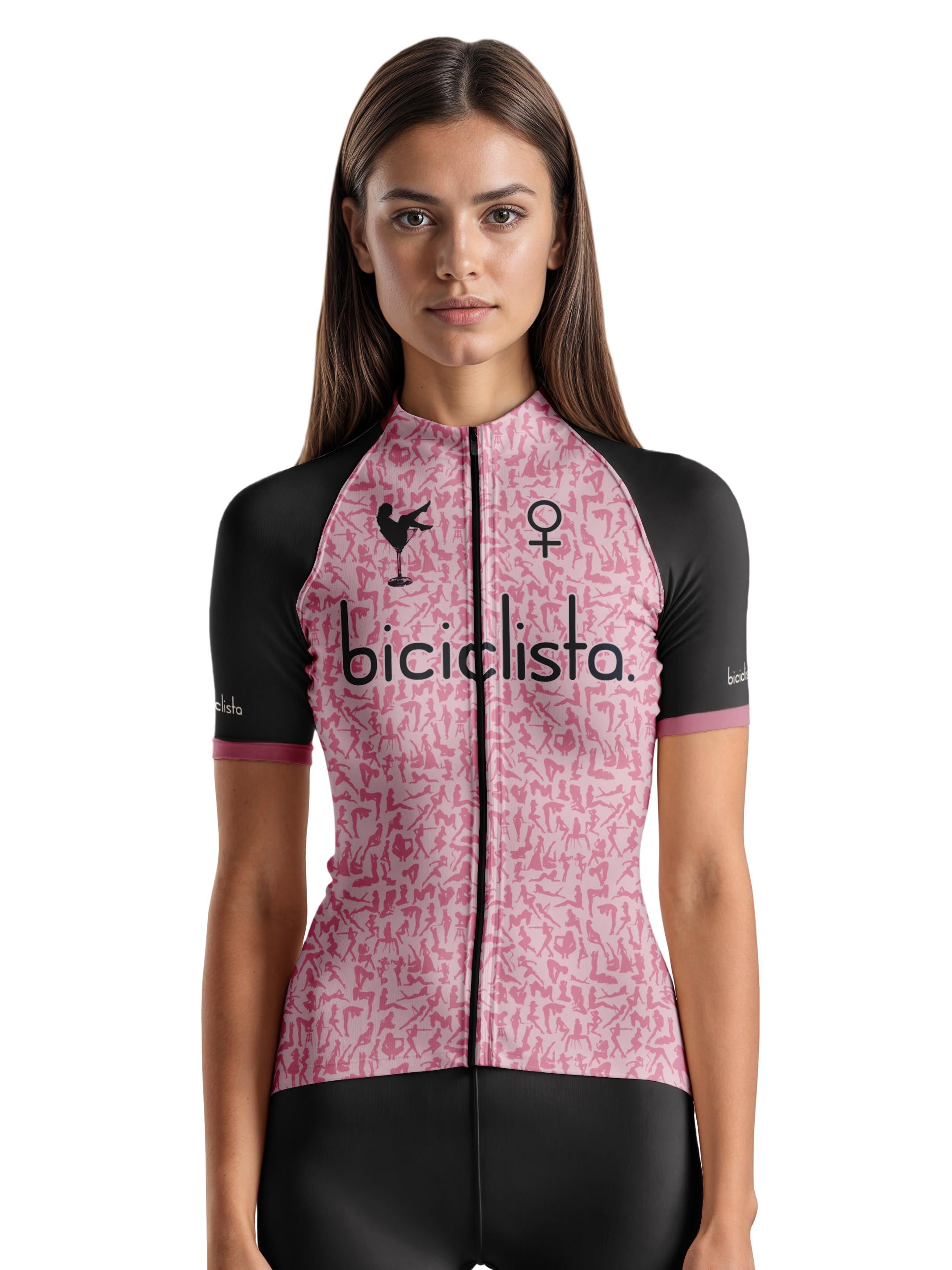 PIN UP PATTERN - Women's Cycling Jersey