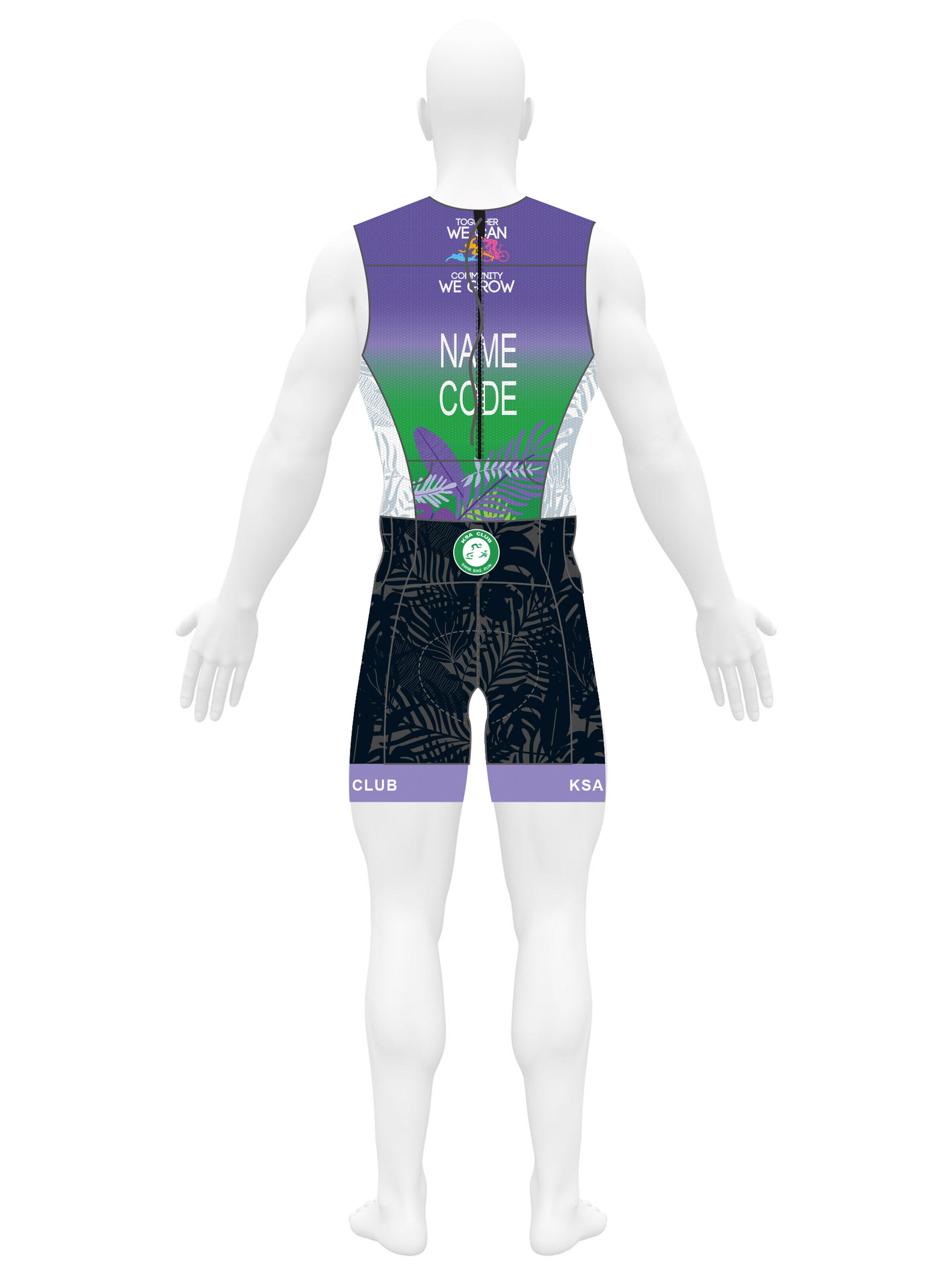 MAN SLEEVELESS TRI RACESUIT